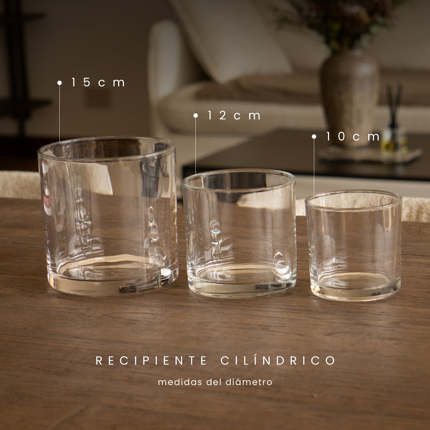 Trío de Recipientes