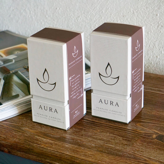 2 x Vela Perlada 500grs